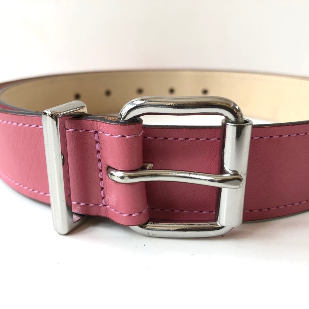 Banana Republic Italian Leather Belt Size S-M - Picture 2 of 8